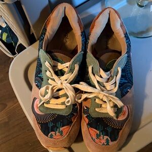 Inkkas cactus print women Sneakers size 9 A5